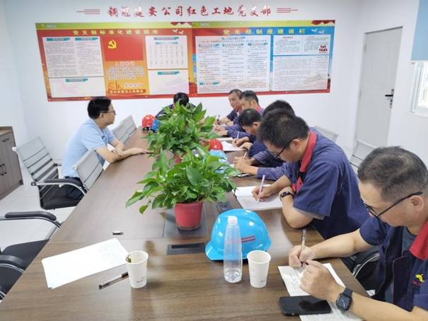 公司開(kāi)展第三季度安全、環(huán)保、消防綜合檢查 